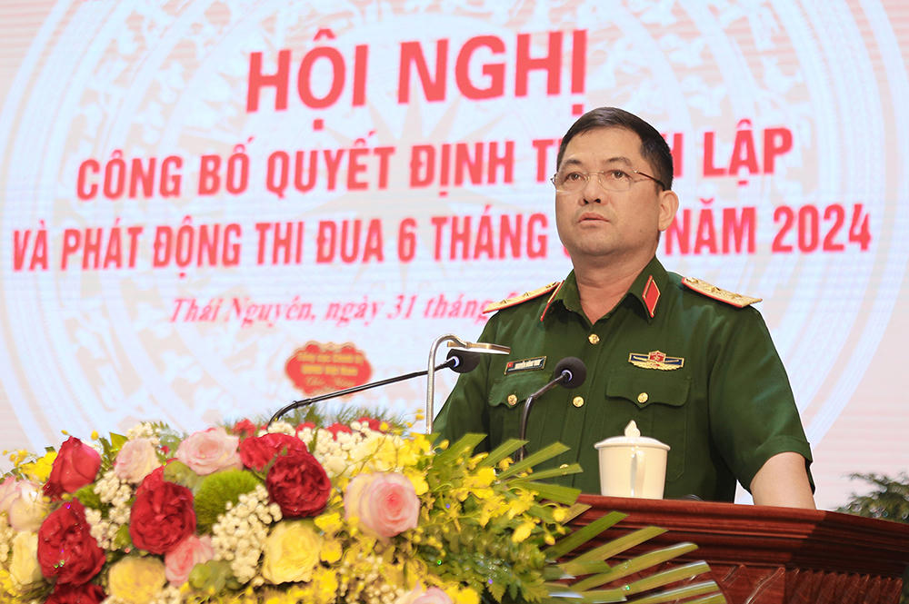 Công bố Quyết định thành lập Khối thi đua số 2, Bộ Quốc phòng