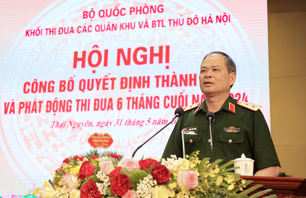 Công bố Quyết định thành lập Khối thi đua số 2, Bộ Quốc phòng