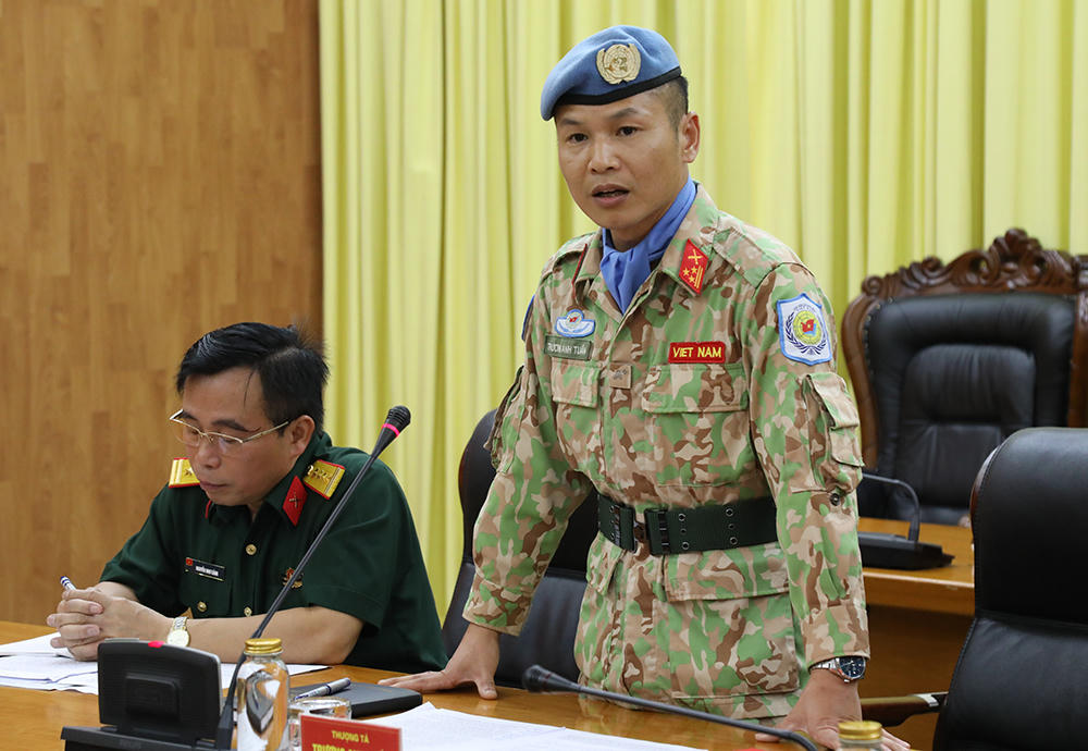 Thêm 1 sĩ quan Việt Nam trúng tuyển vào làm việc tại Trụ sở Liên hợp quốc