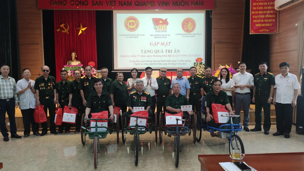 Hành trình về nguồn tri ân nhân dịp 27/7 tại Hà Nam