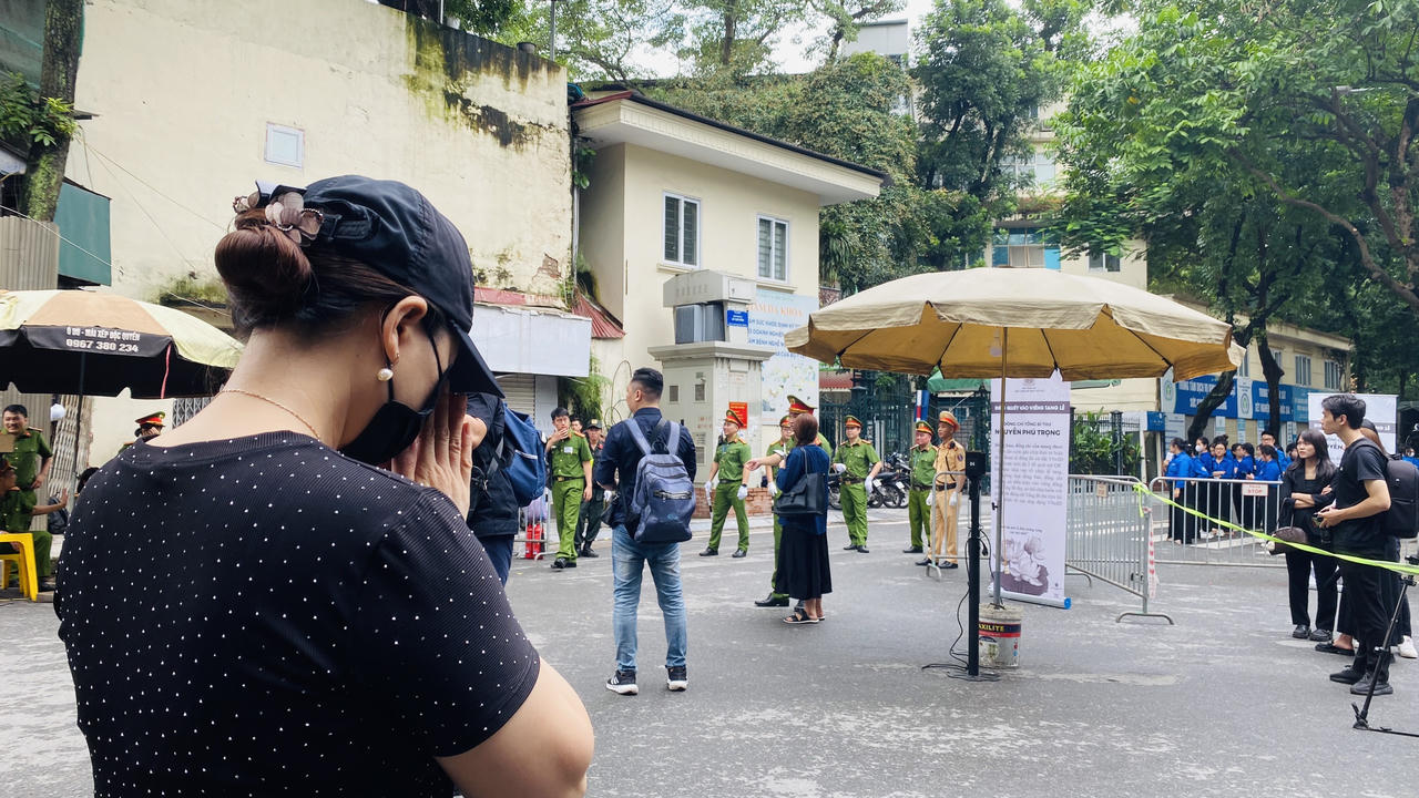 Từ 18h hôm nay, người dân trực tiếp vào viếng Tổng Bí thư Nguyễn Phú Trọng 