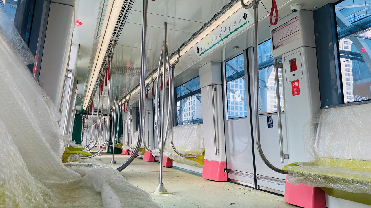 Đoạn trên cao Metro Nhổn - ga Hà Nội sẵn sàng vận hành chính thức