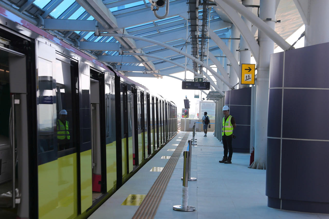 Đoạn trên cao Metro Nhổn - ga Hà Nội sẵn sàng vận hành chính thức