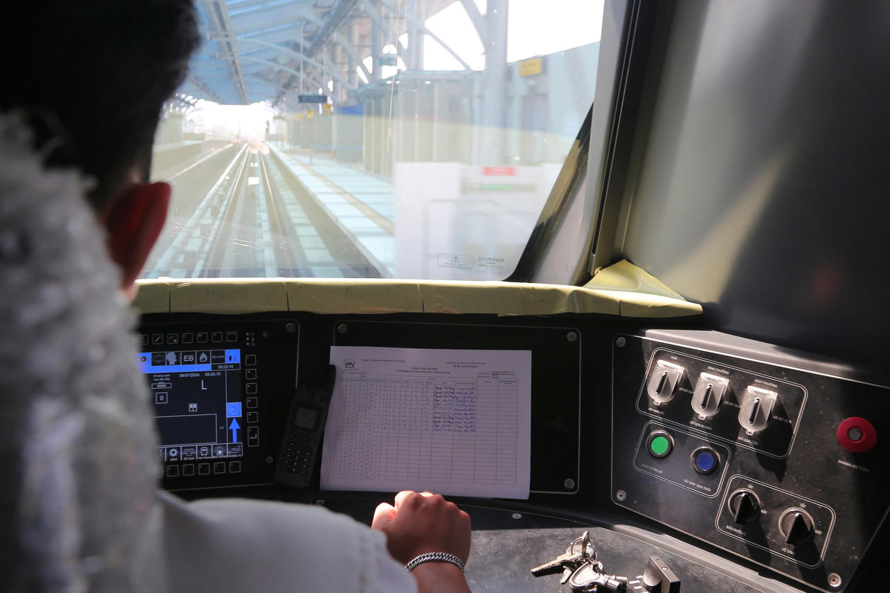 Đoạn trên cao Metro Nhổn - ga Hà Nội sẵn sàng vận hành chính thức