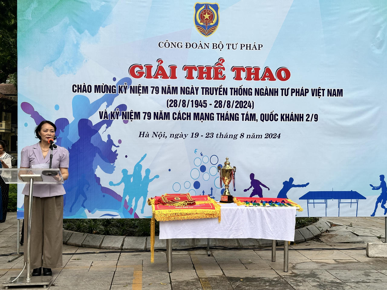 Sôi nổi Giải thể thao chào mừng 79 năm Ngày truyền thống ngành Tư pháp