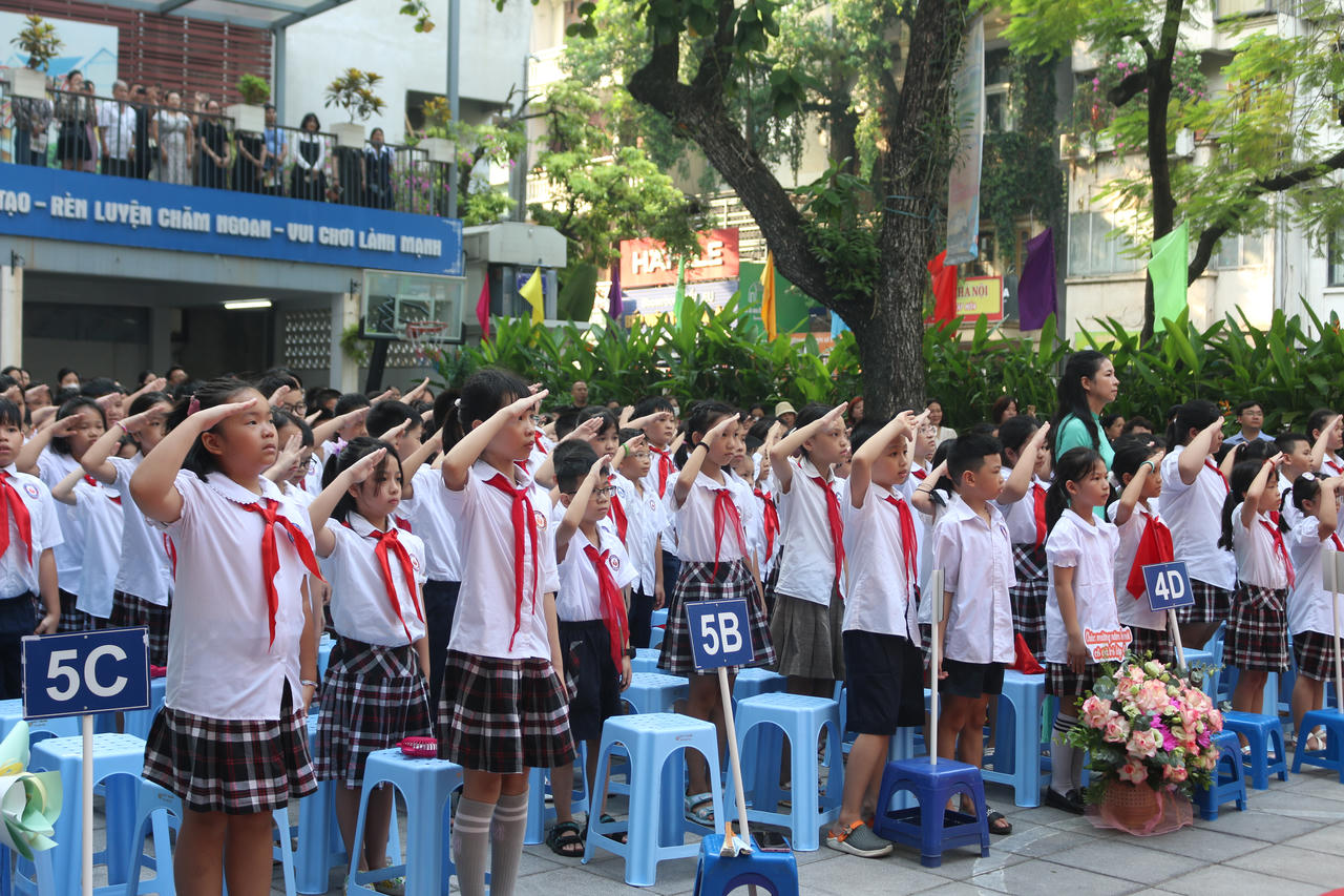 Trường Tiểu học Chu Văn An A đón bằng công nhận trường chuẩn Quốc gia 