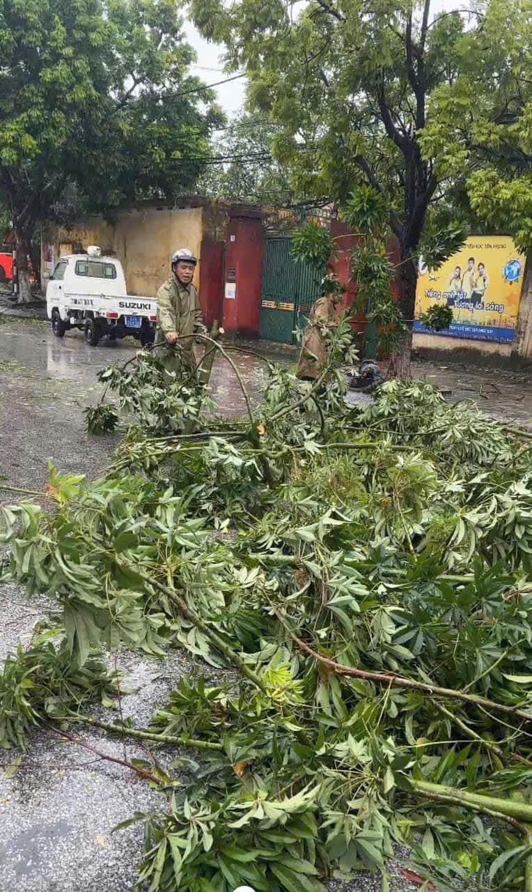 Thái Bình tập trung khắc phục hậu quả sau cơn bão số 3