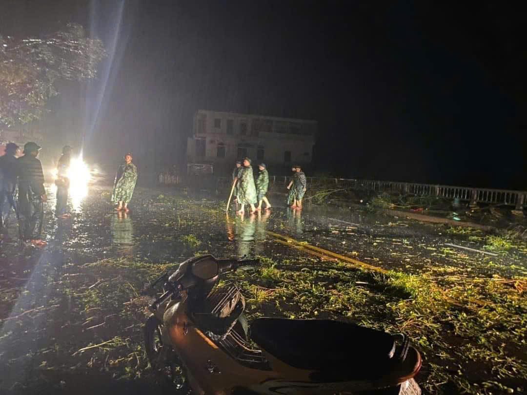 Thái Bình tập trung khắc phục hậu quả sau cơn bão số 3