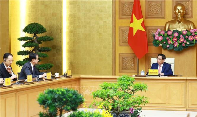 Thủ tướng Phạm Minh Chính tiếp tân Đại sứ Trung Quốc tại Việt Nam