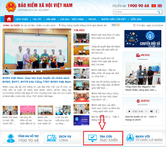 Hướng dẫn tra cứu thời hạn thẻ BHYT và đăng ký tài khoản VssID-BHXH số cho con