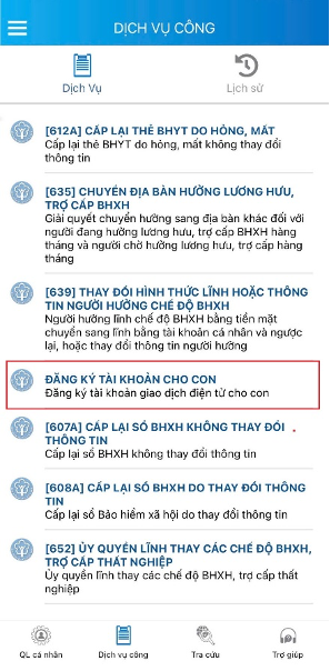 Hướng dẫn tra cứu thời hạn thẻ BHYT và đăng ký tài khoản VssID-BHXH số cho con