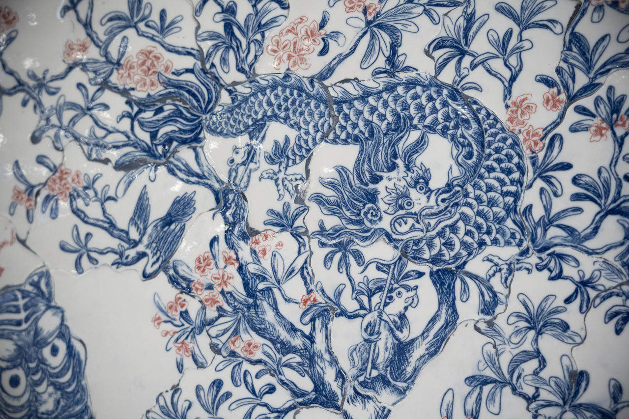 Cận cảnh tác phẩm nghệ thuật độc đáo tại Ga Metro Cầu Giấy