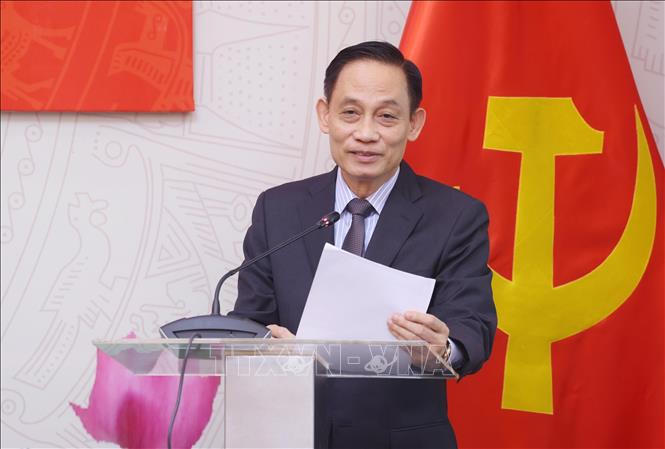 Ông Nguyễn Mạnh Cường giữ chức Phó trưởng Ban Đối ngoại Trung ương