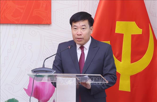 Ông Nguyễn Mạnh Cường giữ chức Phó trưởng Ban Đối ngoại Trung ương