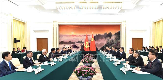 Đoàn đại biểu Đảng Cộng sản Việt Nam thăm và làm việc tại Trung Quốc