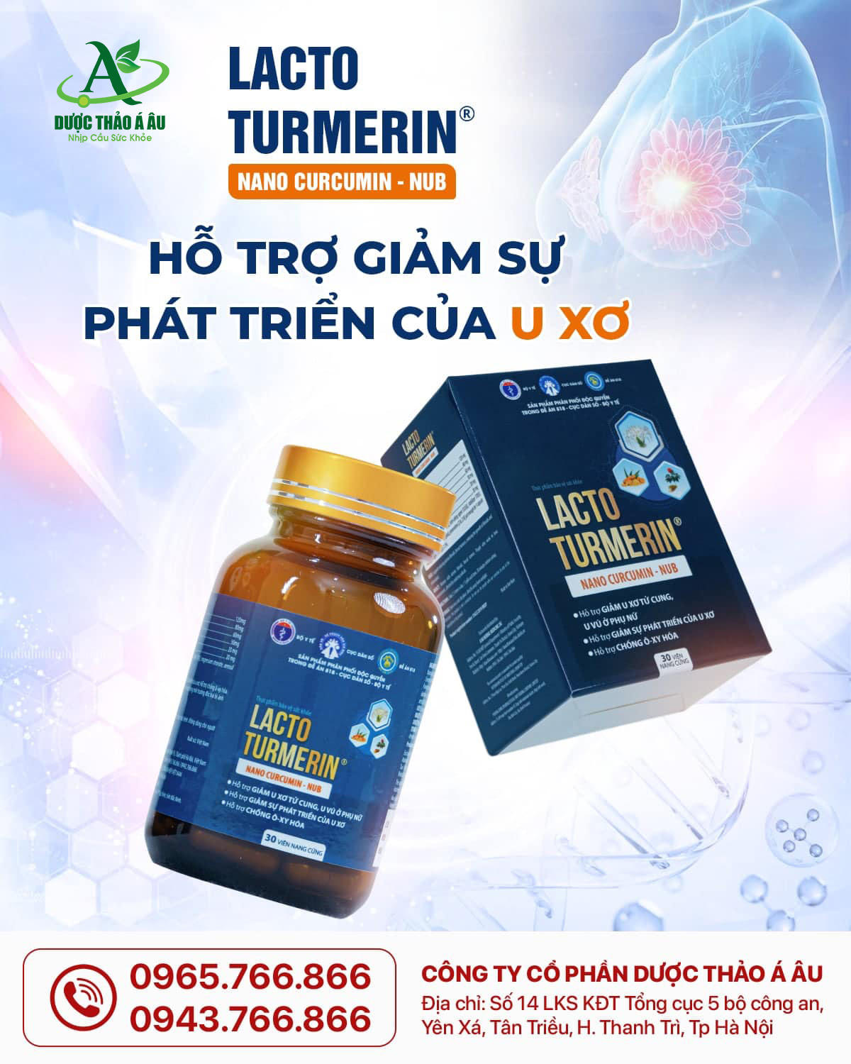 Công ty Cổ phần Dược thảo Á Âu đơn vị đồng hành và phát triển Đề án 818