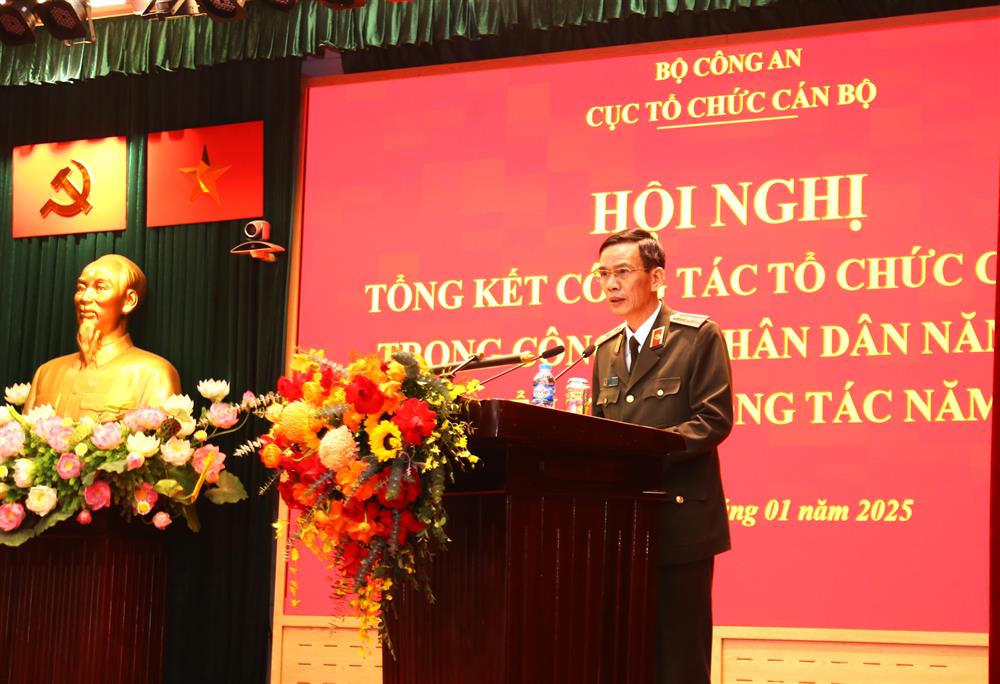 Định hướng quan trọng về công tác sắp xếp nhân sự trong lực lượng công an