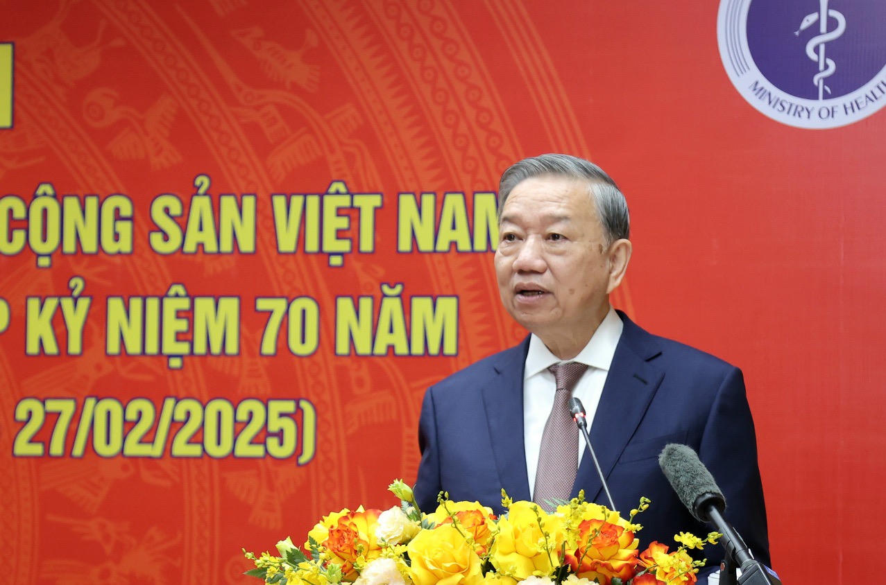 Tổng Bí thư Tô Lâm: Ngành y tế Việt Nam đã có những bước đột phá nâng cao chất lượng điều trị, phát triển y học hiện đại
