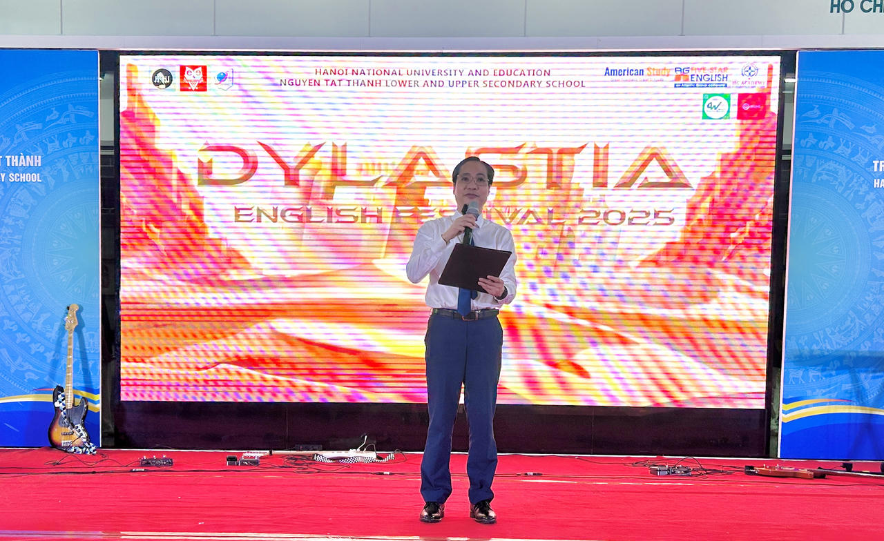 "Bùng nổ" với English Festival của học sinh mái trường mang tên Bác