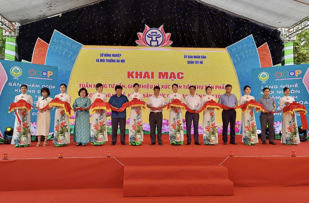 Phiên chợ đặc biệt quy tụ hơn 500 sản phẩm OCOP, nông sản, đặc sản làng nghề 