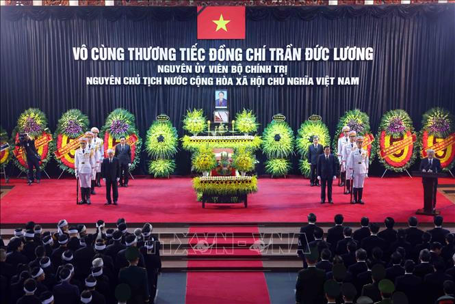 Lễ truy điệu nguyên Chủ tịch nước Trần Đức Lương tại Hà Nội