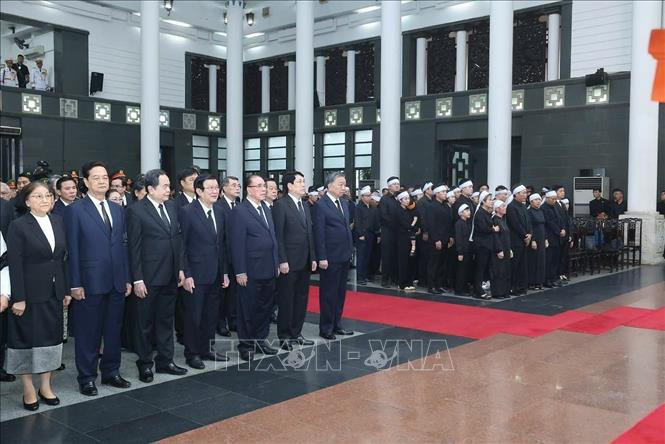 Lễ truy điệu nguyên Chủ tịch nước Trần Đức Lương tại Hà Nội