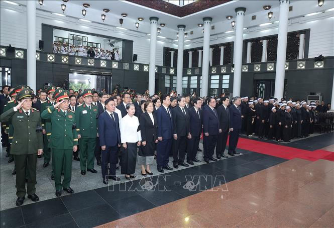 Lễ truy điệu nguyên Chủ tịch nước Trần Đức Lương tại Hà Nội