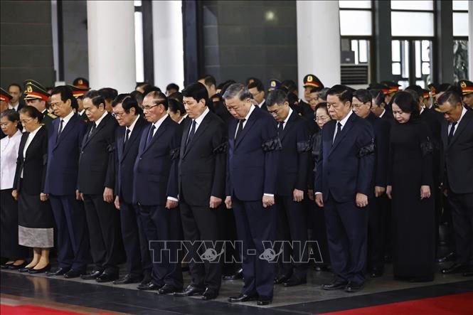 Cử hành trọng thể Lễ truy điệu nguyên Chủ tịch nước Trần Đức Lương