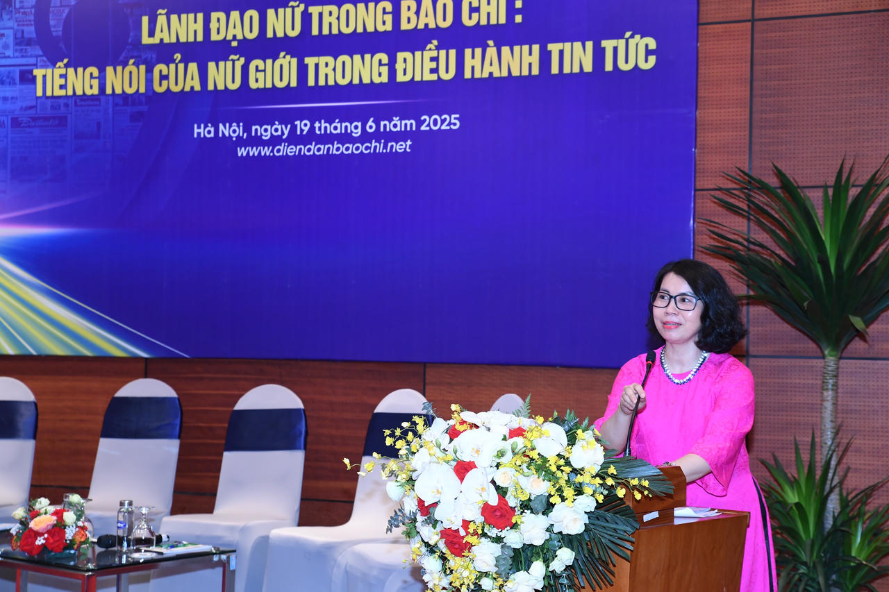 Tiếng nói của nữ giới trong điều hành báo chí