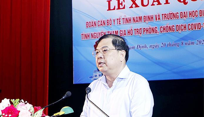113 tình nguyện viên Nam Định hỗ trợ nhân lực y tế cho tỉnh Bình Dương