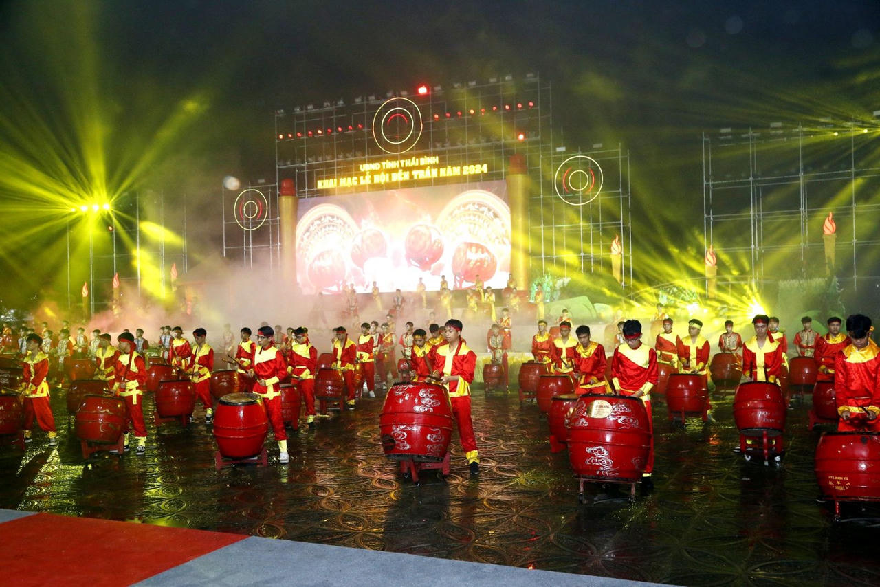 Khai mạc lễ hội Đền Trần - Thái Bình năm 2024