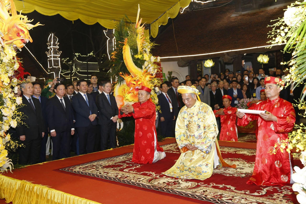 Khai mạc lễ hội Đền Trần - Thái Bình năm 2024