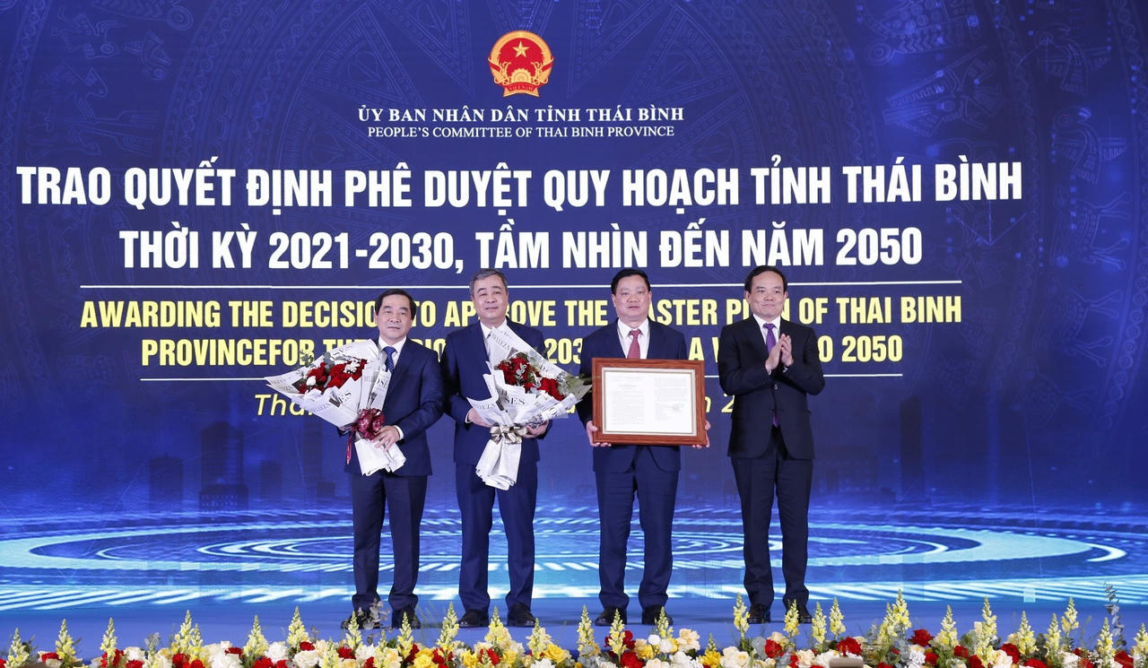 Công bố quy hoạch tỉnh Thái Bình tầm nhìn đến 2050