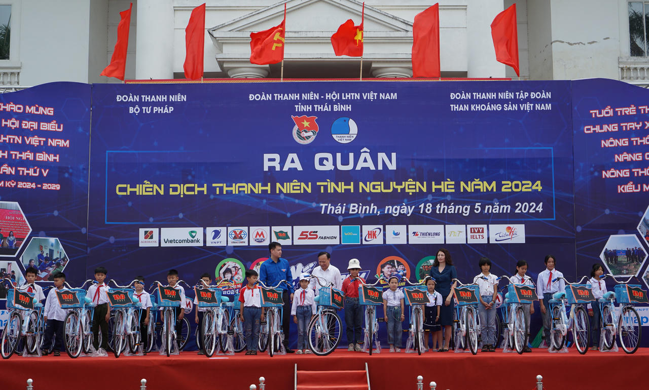 Đoàn Thanh niên Bộ Tư pháp - Khởi động Chiến dịch Thanh niên tình nguyện hè 2024