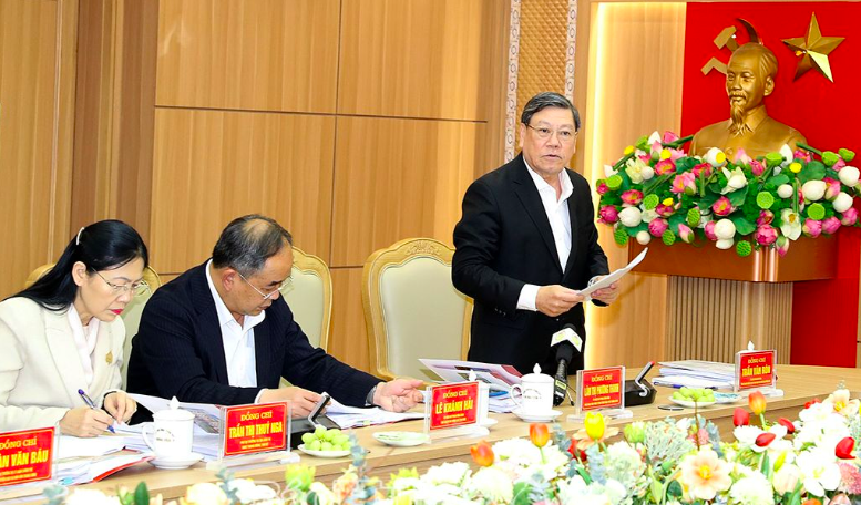 Công bố Quyết định kiểm tra đối với Ban Thường vụ Tỉnh ủy Hưng Yên