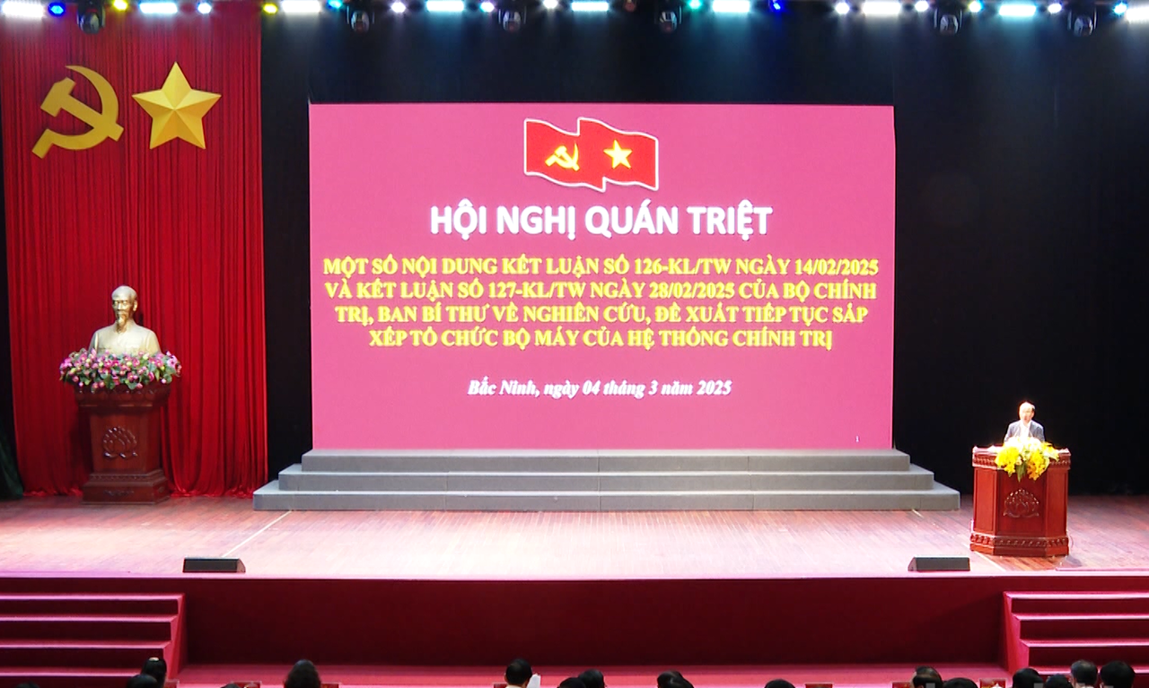 Bắc Ninh: Các cơ quan hợp nhất đã đi vào vận hành ổn định