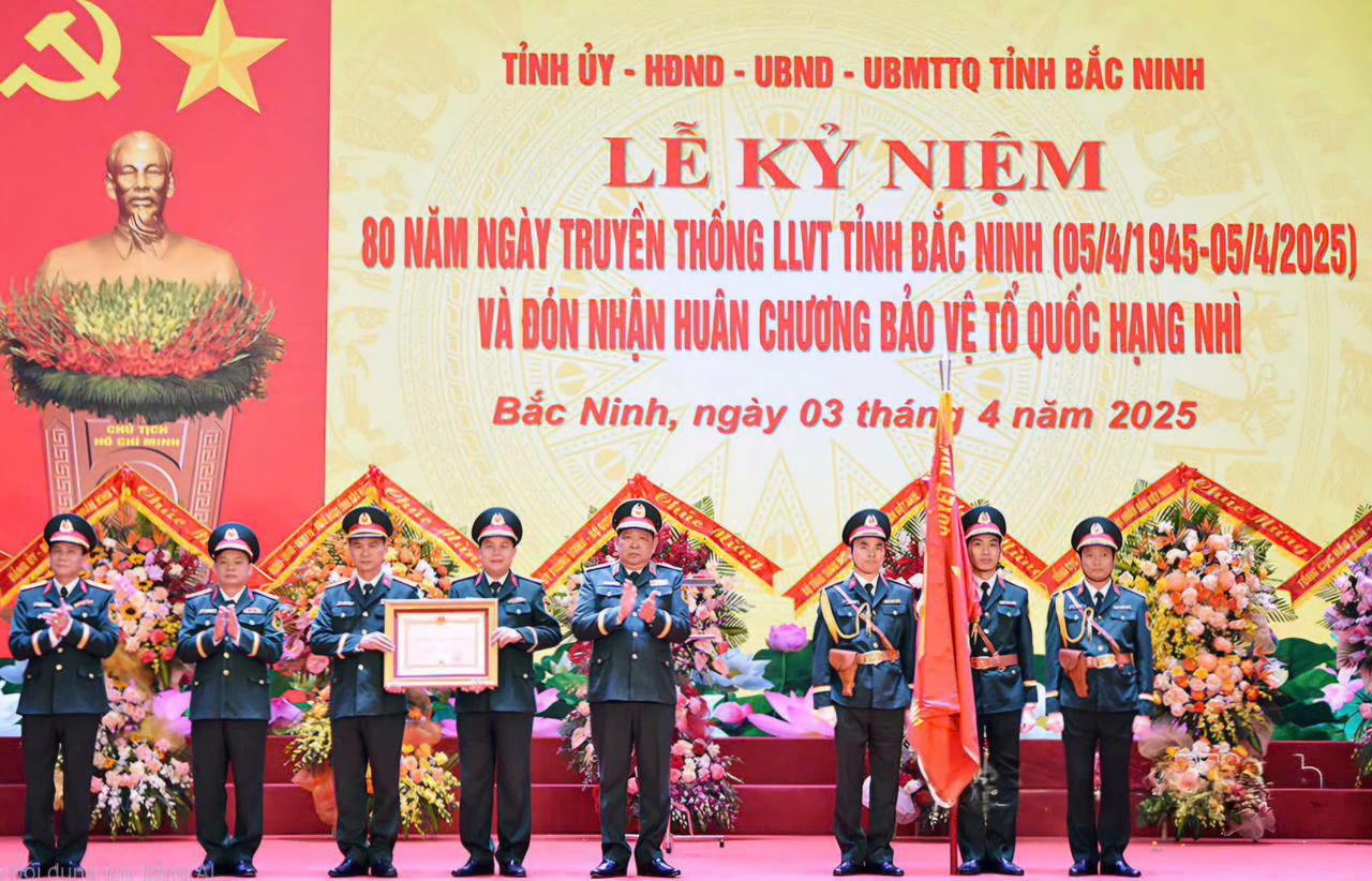 Bắc Ninh: Kỷ niệm 80 năm ngày thành lập Lực lượng vũ trang tỉnh