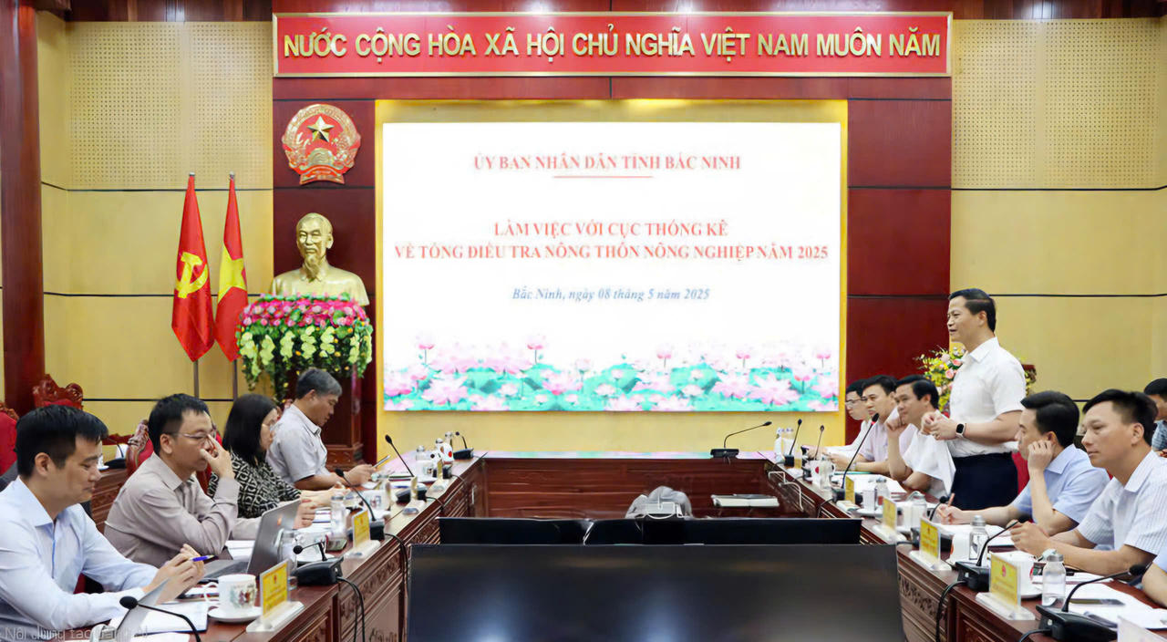 Bắc Ninh quyết liệt triển khai Tổng điều tra nông thôn, nông nghiệp năm 2025