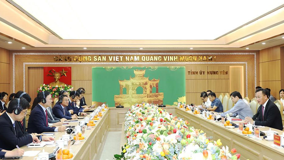Tăng cường hợp tác giữa tỉnh Hưng Yên và Hàn Quốc