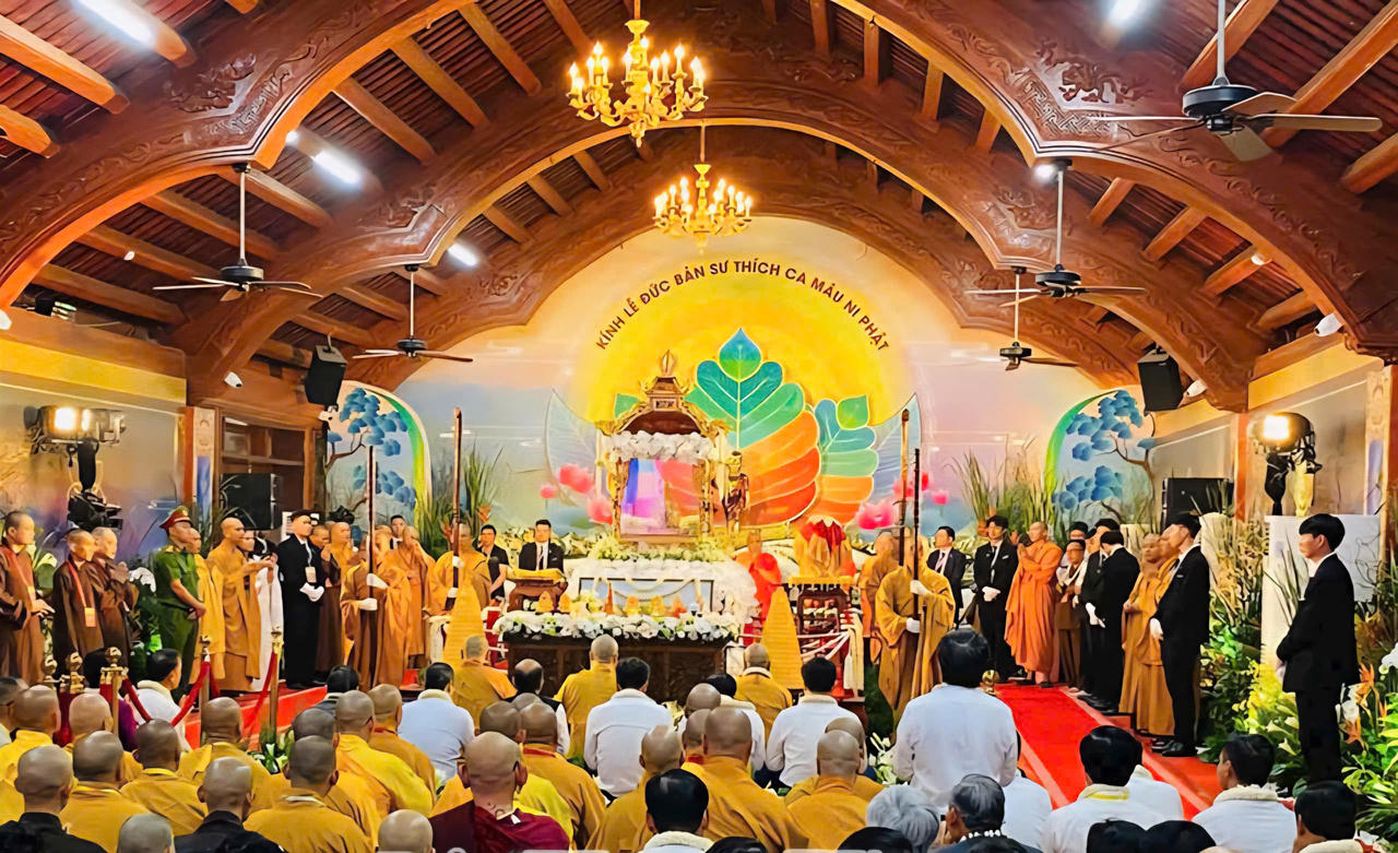 Xá lợi Đức Phật được tôn trí tại chùa Chuông - Biểu tượng tâm linh lan tỏa giữa lòng Phố Hiến