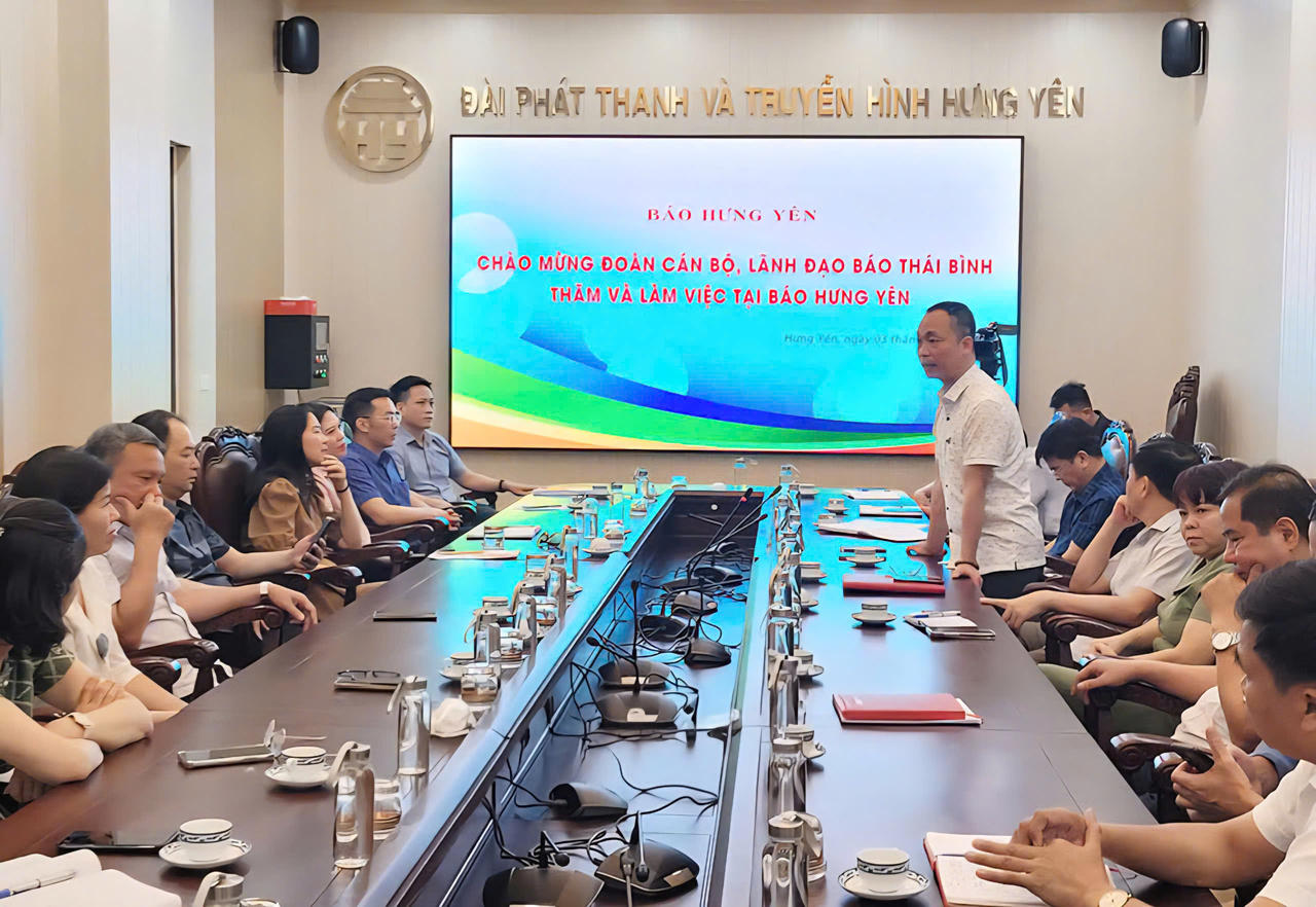 Báo Thái Bình và Báo Hưng Yên tăng cường phối hợp tuyên truyền trong bối cảnh hợp nhất hai tỉnh