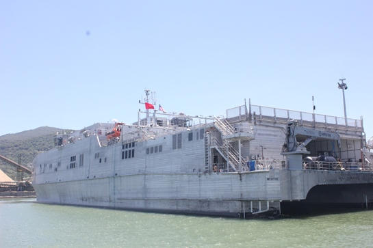 Gần 100 bệnh nhân được tàu Hải quân Mỹ điều trị