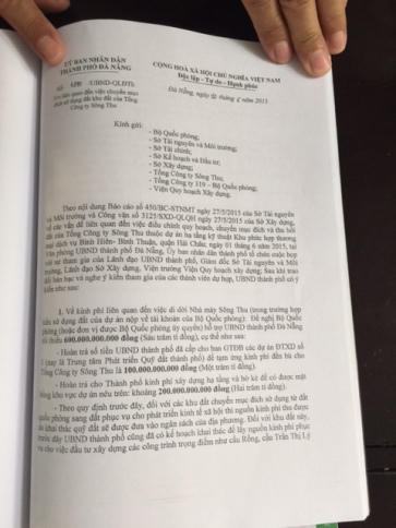 Đà Nẵng đề nghị Bộ Quốc phòng hỗ trợ 600 tỉ đồng