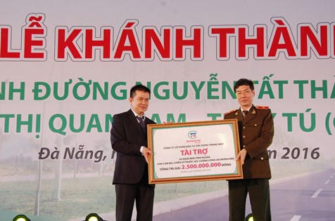 Đà Nẵng: Đưa vào sử dụng tuyến đường Nguyễn Tất Thành nối dài