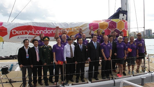 12 thuyền buồm Vòng quanh Thế giới cập cảng Đà Nẵng