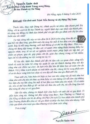 Lãnh đạo Đà Nẵng ra Bắc thăm gia đình nạn nhân vụ chìm tàu