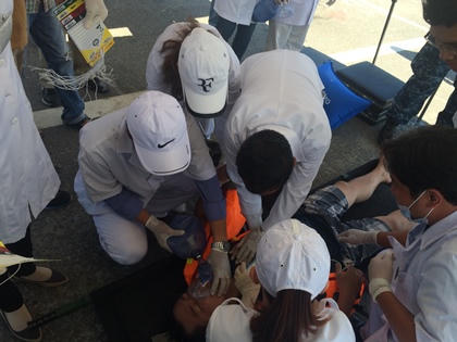 Thủy thủ 13 quốc gia tham gia “cứu hộ, cứu nạn” trên sông Hàn