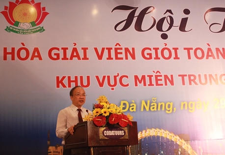 16 đội tranh giải Hội thi Hòa giải viên giỏi khu vực miền Trung - Tây Nguyên