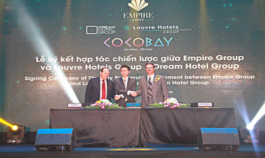 Empire Group ký hợp tác chiến lược với 2 tập đoàn quản trị khách sạn của Mỹ và Pháp
