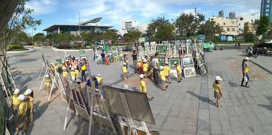 Triển lãm biểu tượng bảo vệ môi trường mới của Đà Nẵng